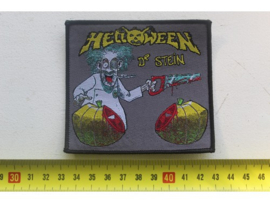HELLOWEEN - DR STEIN ( BLACK BORDER ) WOVEN