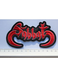 SABBAT ( JAPAN ) - RED NAME LOGO