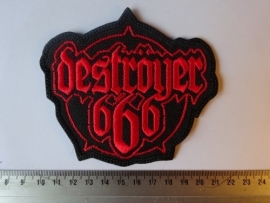 DESTROYER 666 - RED LOGO