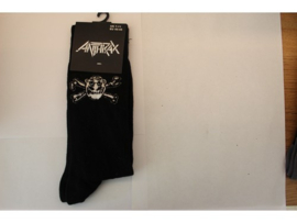 ANTHRAX - SKULL WITH SCOTT NOT + NAME LOGO