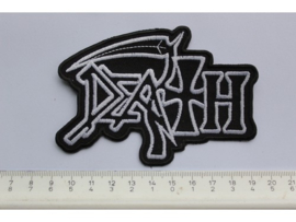 DEATH - NEW LOGO ( WHITE )