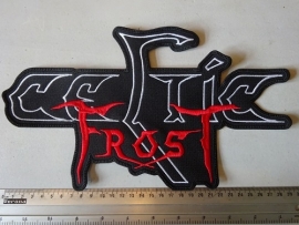 CELTIC FROST - RED/WHITE LOGO