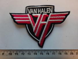 VAN HALEN - WHITE NAME LOGO + VH