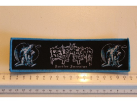 BELPHEGOR - LUCIFER INCESTUS ( BLUE BORDER ) WOVEN