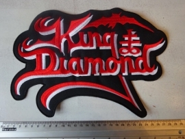KING DIAMOND - RED/WHITE LOGO