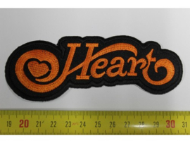 HEART - ORANGE NAME LOGO