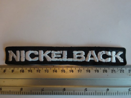 NICKELBACK - WHITE NAME LOGO