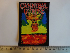 CANNIBAL CORPSE - TORTURE ( BLACK BORDER ) WOVEN