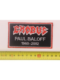 EXODUS - PAUL BALOFF ( 1960 - 2002 )