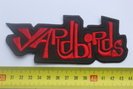 YARDBIRDS - RED NAME LOGO