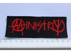 MINISTRY - RED NAME LOGO