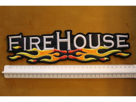 FIREHOUSE - WHITE NAME LOGO