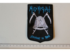 MIDNIGHT - FAREWELL TO HELL ( BLUE/WHITE )