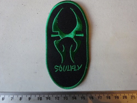 SOULFLY - GREEN LOGO + NAME