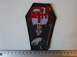 DEATH - INDIVIDUAL THOUGHT PATTERNS ( COFFIN SHAPED ) WOVEN