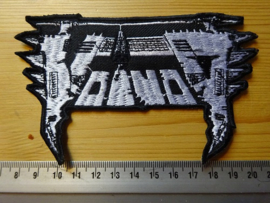 VOIVOD - WHITE NAME LOGO