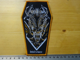 NIFELHEIM - DEVIL'S FORCE ( ORANGE BORDER ) WOVEN