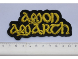 AMON AMARTH - YELLOW NAME LOGO