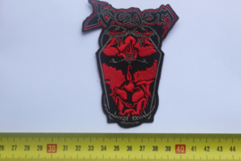 VENOM - NAME LOGO + GOAT ( PRINT + EMBROI )