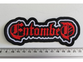 ENTOMBED - RED/WHITE NAME LOGO