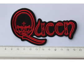 QUEEN - RED NAME LOGO
