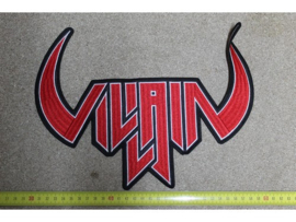 VILLAIN - RED NAME LOGO