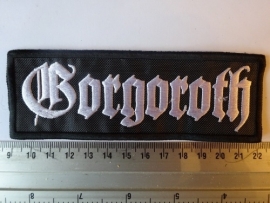 GORGOROTH - WHITE LOGO