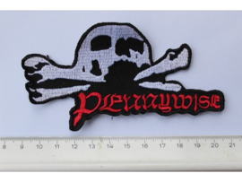 PENNYWISE - RED ANME LOGO + SKULL