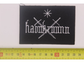 HAVUKRUUNU - WHITE NAME LOGO