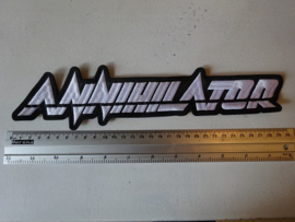 ANNIHILATOR - WHITE NAME LOGO