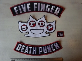 FIVE FINGER DEATH PUNCH - 4 PIECE LOGO