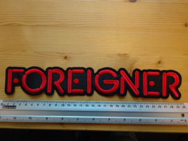 FOREIGNER - RED NAME LOGO