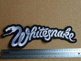 WHITESNAKE - WHITE LOGO