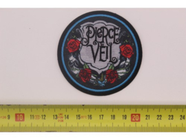 PIERCE THE VEIL - BLACK NAME LOGO + ROSES