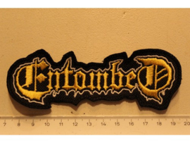 ENTOMBED - YELLOW/WHITE NAME LOGO