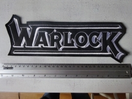 WARLOCK - BLACK/WHITE LOGO