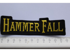 HAMMERFALL - YELLOW NAME LOGO