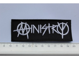MINISTRY - WHITE NAME LOGO