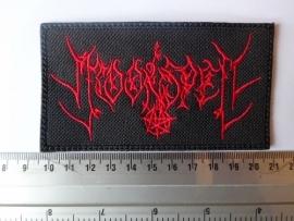 MOONSPELL - RED LOGO