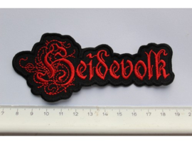 HEIDEVOLK - RED NAME LOGO