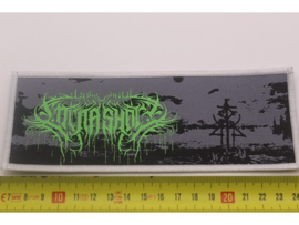 LORNA SHORE - IMMORTAL ( WHITE BORDER ) WOVEN STRIPE