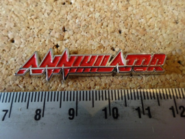 ANNIHILATOR - RED NAME LOGO