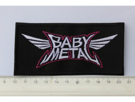 BABY METAL - WHITE/RED NAME LOGO