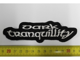 DARK TRANQUILITY - WHITE NAME LOGO