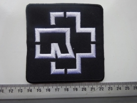 RAMMSTEIN - WHITE R LOGO