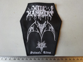 HELLHAMMER - SATANIC RITES ( COFFIN SHAPED )