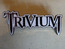 TRIVIUM - WHITE NAME LOGO