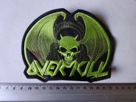 OVERKILL - GREEN NAME LOGO + GREEN BAT