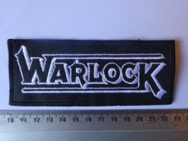 WARLOCK - WHITE LOGO