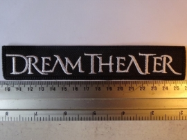 DREAM THEATER - WHITE NAME LOGO